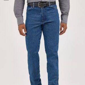 LIKE NEW Wrangler Cowboy Cut Slim Fit Jeans Size 29x32 Stonewashed